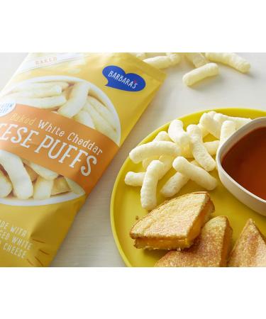 Barbara's Baked White Cheddar Cheese Puffs - Gluten Free, 5.5 oz (Pack of 12) - Buy Online on SooperMarket.com