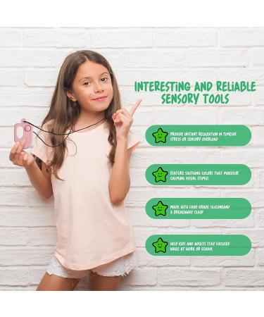 BPA Free Seeway Ice Cream Pop Chew Necklace for Sensory Kids - Teether Toy for Teething Relief in Infants with Autism, ADHD, Anxiety, and SPD - Buy Online on SooperMarket.com