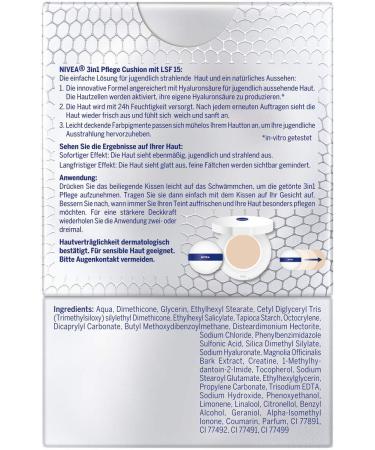 NIVEA 3in1 Anti-Age Care Cushion - Natural Tint & Moisture for Medium Skin | 15ml - International Shipping Available - Buy Online on SooperMarket.com