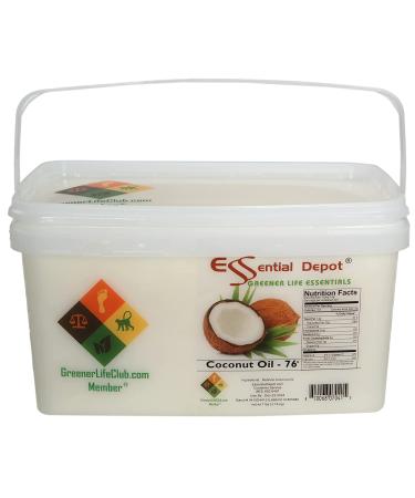 7 lbs Food Grade Coconut Oil in Microwavable & Resealable PP Container - Buy Online on SooperMarket.com