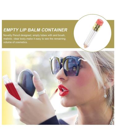 FRCOLOR 36 Pcs Empty Lip Gloss Tubes - Pencil Shaped Mini Refillable Bottles for DIY Cosmetics - 1 Ounce Pack for Women and Girls - Buy Online on SooperMarket.com