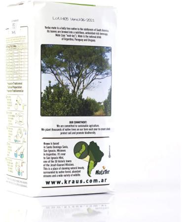 Kraus Pure Leaf Organic Yerba Mate 500g - Pack of 1 | Premium Quality - Buy Online on SooperMarket.com