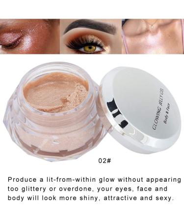 Luminous Liquid Highlighter for Face & Body - Creamy & Blendable | Long Lasting Highlighting & Contouring Makeup (02) - Buy Online on SooperMarket.com