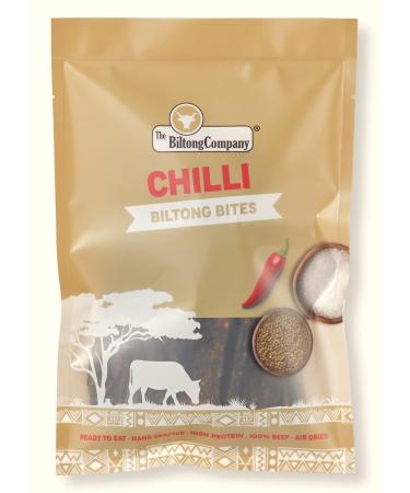 BILTONND STOKKIES Chilli Bites 250g - Biltong - High protein content & keto diet proven - lean biltong snack seasoned dry meat like beef jerky from (250g chilli)