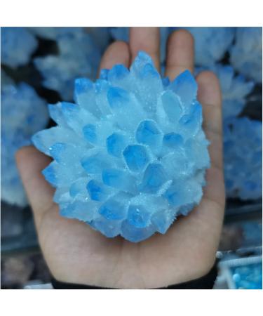 Crystals 350-450g Rare Beautiful Blue Ghost Phantom Quartz Crystal Cluster Specimen 1pcs Stone Collection - Buy Online on SooperMarket.com