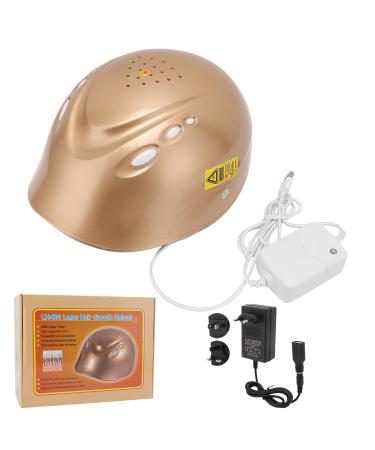 Hair growth of anti-hair loss laser hair growth helmet 160 pieces bright chips hair loss treatment device golden hair loss treatment for expectant hair 100-240V (European plug)