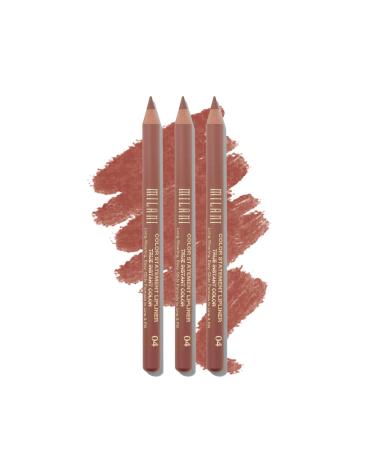 Milani Color Statement Lipliner - All Natural (0.04 Ounce) - 3 Pack of Cruelty Free Lip Liners to Define Shape and Fill Lips All Natural (3-Pack)