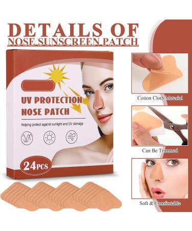 Demissle 120 Pcs Sun Protection Nose Patch - UV Stickers for Nose, Multifunctional Plasters for Men Women - 5 Boxes - Buy Online on SooperMarket.com