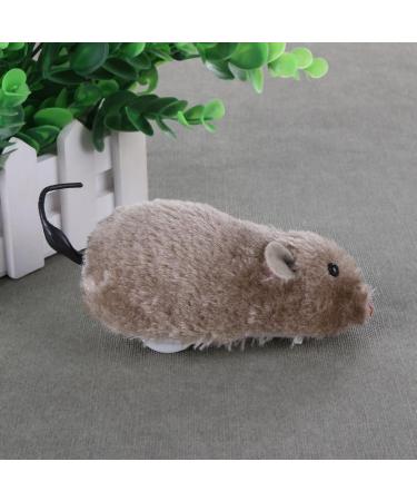 AVZYARDY Clockwork Mouse Toy Cat Plush Rat Mechanical Motion Interactive Toy(Grey) - Buy Online on SooperMarket.com