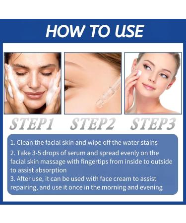 Niacinamide 5% Serum Anti Aging Serum Hyaluronic Acid For Face Hydrated Dark Spot Remover Brightening Serum for Blemish-Prone Dull Skin Face Serum for Women Men Skin Care - Buy Online on SooperMarket.com