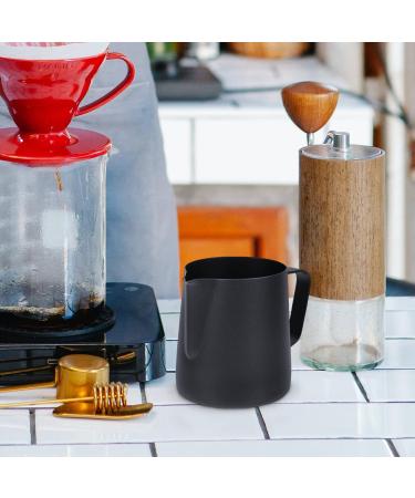 Cabilock Latte Coffee Cup Steamer Pot Stainless Steel Coffee Mug Kitchen Steaming Pitcher Major Foam Tank - Buy Online on SooperMarket.com