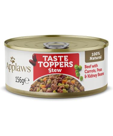 Applaws Premium Natural Wet Dog Food - Grain Free Beef & Vegetables Stew (12 x 156g) | International Shipping Available - Buy Online on SooperMarket.com