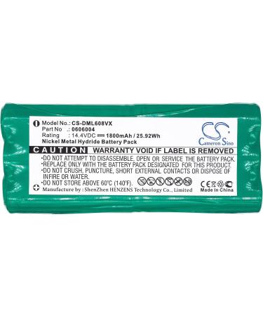 14.4V High-Performance Replacement Battery for Symbo D300 - 1800mAh | Fast Worldwide Shipping - Buy Online on SooperMarket.com