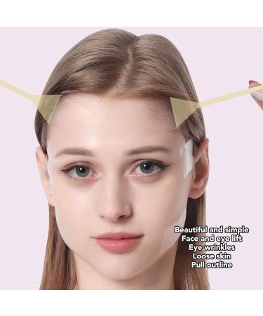 Face Lift Tape Invisible Face Lift Tape Anti Wrinkle Waterproof Small Tape for Lifting Enhancing Contours Instant Makeup Tape Lifting for Hide Wrinkles Double Chin Saggy - Buy Online on SooperMarket.com