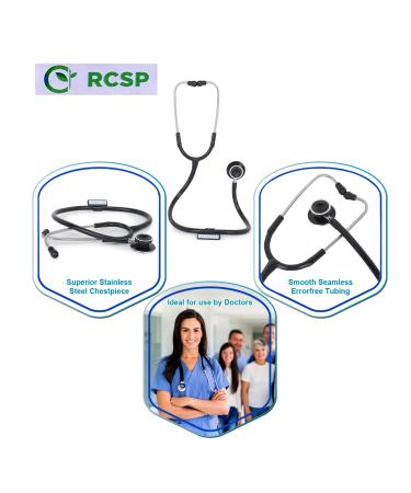 Buy Lightweight Acoustic Stethoscope for Medical Students Doctors & Nurses - Latex-Free Soft Ear Knobs Best Quality - Buy Online on SooperMarket.com
