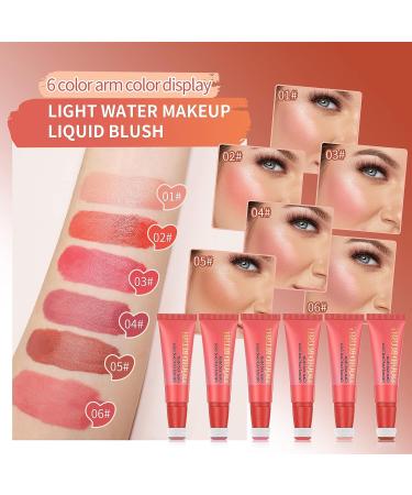 MIESCHER Liquid Blush Beauty Wand - Creamy Cheek & Lip Stain Stick for Dewy & Natural Glow - Buy Online on SooperMarket.com