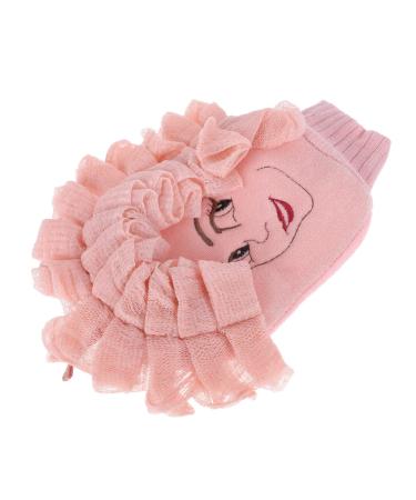 Beavorty 1pc Reversible Bath Gloves Body Wash Sponge Bath Scrubber Bath Scrubber for Body Exfoliating Body Sponge Bath Loofah Sponge Shower Loofah Sponge Bath Skin Scrubber Glove Miss Soft