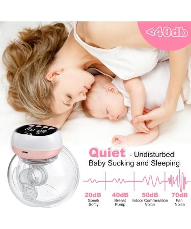 Portable Uleway Electric Milk Pump - Hands-Free Noise & Pain-Free | 3 Modes 9 Suction Levels LCD & Remote Control - Buy Online on SooperMarket.com