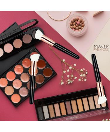 Professional Mini Angled Brush for Under-Eye & Nose Contour - Perfect for Concealing Blending Setting & Buffing | 1.3" Angled Contour Brush - International Shipping Available - Buy Online on SooperMarket.com