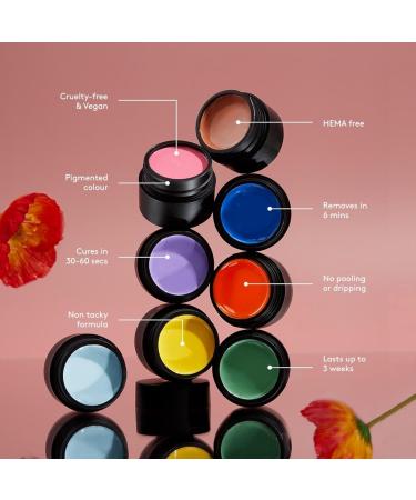 Mylee Cr me CaraGel Trio Pantry Trio Solid Cream Gel Nail Polish Pot Set Nail Painting & Drawing Lasting Shine Soak Off UV LED DIY Manicure Long Lasting Glossy Nail Art Design 2. Pantry - Buy Online on SooperMarket.com