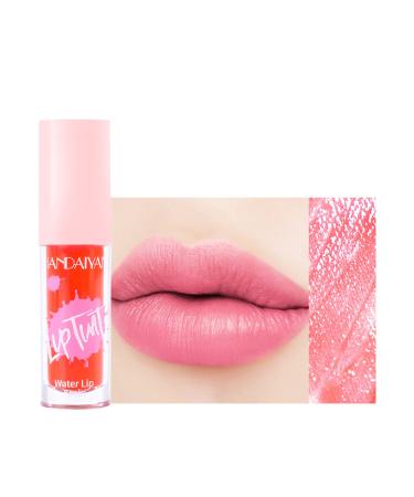 Easilydays Lip & Cheek Stain  2 In 1 Blusher & Lip Water Tint Makeup  Matte Velvet Watery Tint Lip Gloss  Waterproof Long Lasting Lip Stains  Vivid Color Lip Stain Moisturizing Lightweight Lip Glaze for Women Pink Makeup...