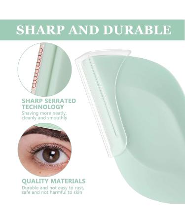 21 Pieces Facial Razors for Women - Eyebrow Trimmer Shaper and Exfoliating Dermaplaning Tool - Leaves Shaped Design - Buy Online on SooperMarket.com
