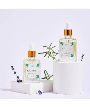 4-in-1 Katelia Beauty Hair Treatment Oil | Nourishing Scalp Hair Brow & Beard Growth | Anti-Hair Loss - 30 ml - Buy Online on SooperMarket.com