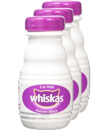 Whiskas Cat Milk 200ml 3PK - Premium Cat Treats for Healthy Hydration | International Shipping Available - Buy Online on SooperMarket.com