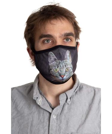 Cute Assorted Cat Face Mask - 3 Pack Tabby - Buy Online on SooperMarket.com