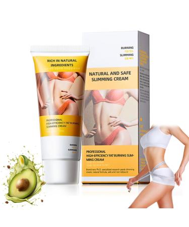 Anti Cellulite Cream Natural Firming Body Cream Hydrating Moisturiser with Hyaluronic Acid Anti Cellulite Body Cream for Tightening Skin Abdomen Legs Belly Buttocks 60g
