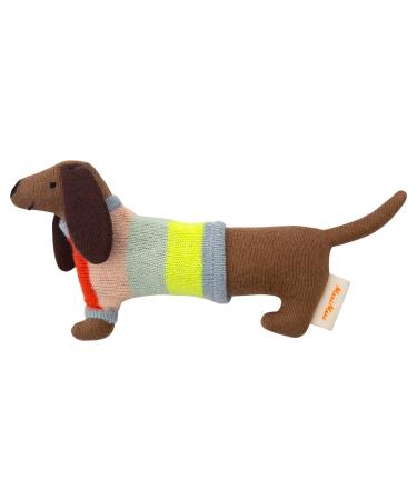 Meri Meri Sausage Dog Baby Rattle (Pack of 1)