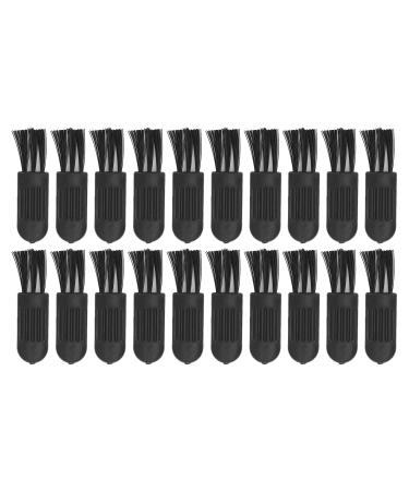 Razor cleaning brush razor cleaning brush 20 pieces PP portable robust firm stable wear-resistant for hairdressing salon for men for home travel