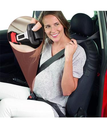 Pregnancy Seat Belt Car Seat Safety Clip - Maternity Car Seat Adjuster for Unborn Baby Safety - Black - Buy Online on SooperMarket.com