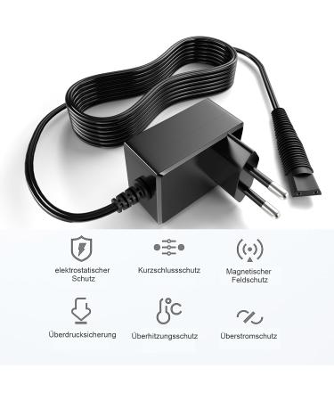 12V Charging Cable Power Supply for Braun Shavers & Silk-EPIL 9 5 7 - International Shipping Available - Buy Online on SooperMarket.com