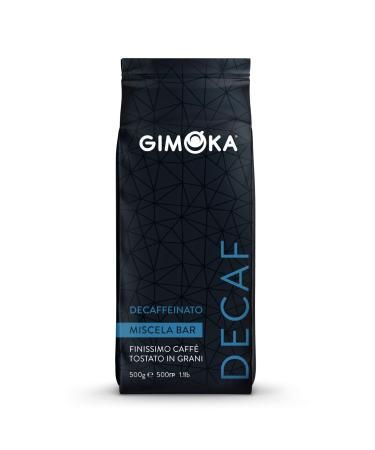 Gimoka Coffee Beans Decaffeinated Bar Mix 500 gram pack Decaf