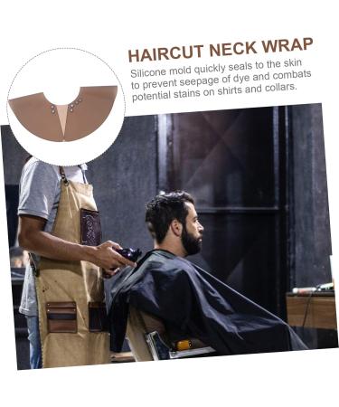 MUSISALY Hair Dye Cloth Hairdressing Neck Collar Stylist Cutting Collar Hair Cutting Collar Coloring Cape for Hair Dye Salon Hair Dye Collar Haircut Neck Guard Haircut Neck Cape Cover 40X40CM - Buy Online on SooperMarket.com