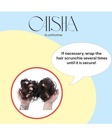 CAISHA Jumbo Haardich Hairgumi - Dutt Flora Updos for Bridal Hairstyles | Wavy DM17cm in Blond Mix G11F & #28T613 - Buy Online on SooperMarket.com