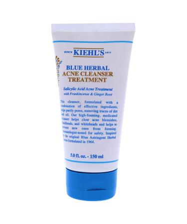 Kiehl's Blue Herbal Acne Cleanser Treatment 5oz (150ml)