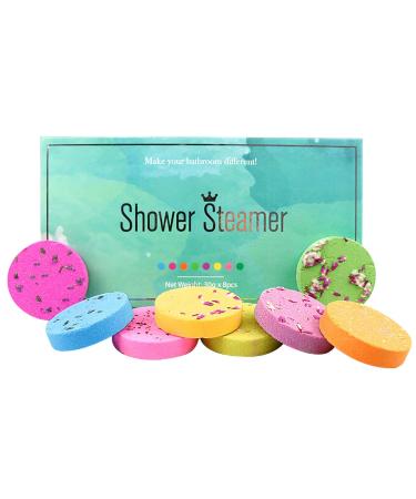 Aromatherapy bathing bombs gifts for women 8PC tablets with pure essential oil 8 sweet fragrances gift set for stress relief relaxation spa enjoying bathing balls bathing pearls 1 g (1 Pack)