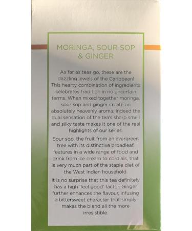 Grehge Fruit and Herbal Teas (Moringa Sour Sop & Ginger) - Buy Online on SooperMarket.com