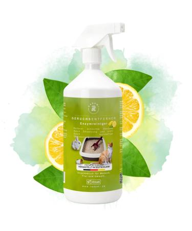 Odor remover smell destroyers 1000 ml enzyme cleaner against bad smells such as cat urine for cages/kennel/tede toilets