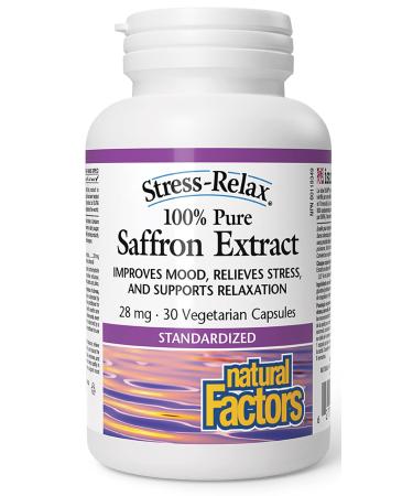 Saffron Extract 28mg Stress Relax 30 Vcaps