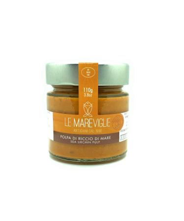 Le Mareviglie - Sea Urchin Pulp - Handmade in Sardinia Italy - Caviar of the Mediterranean - 110g