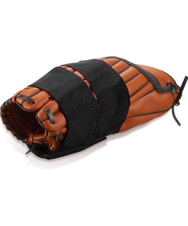 AMIJOUX Softball and Baseball Glove Band Black Elastic Glove Styling Band Baseball Softball Keeper