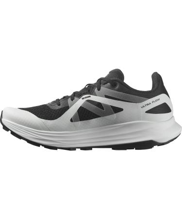 Salomon Ultra Flow Men Trail running shoes immediately noticeable comfort damping from the street to the trails 42 2/3 EU Black Glacier Gray Quiet Shade