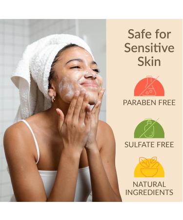 Yoove Fresh Fruit Soap 3-Pack | Antioxidant Rich Pomegranate Passion Fruit & Citrus Bar Soap for Nourished Radiant Skin | Natural Exfoliating Scrubber - Buy Online on SooperMarket.com