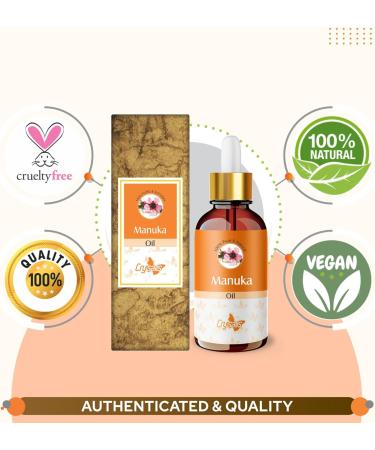 Crysalis Manuka Oil (Leptospermum scoparium) - 1.69 Fl Oz (50ml) | Premium Quality Essential Oil for Skin & Wellness - Fast International Shipping - Buy Online on SooperMarket.com