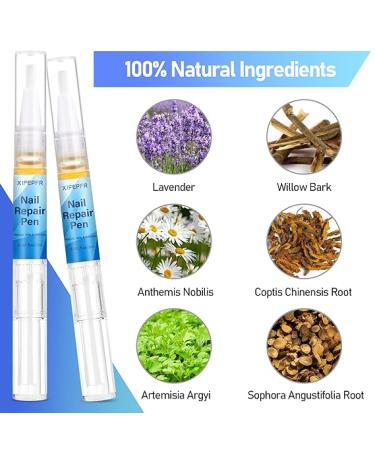 XIFEPFR Toenail Repair Pen - Nail Fingernail Repair Pen for Thick  Broken  Discolored Nails - Restores Healthy Strong Nails - 4PCS - Buy Online on SooperMarket.com