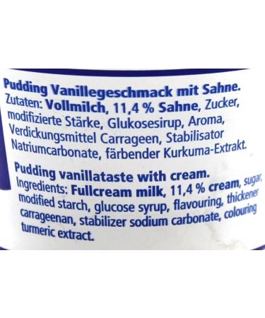 Frischli Vanilla Pudding with Cream - Pack of 20 (20 x 85g) | Premium International Shipping - Buy Online on SooperMarket.com