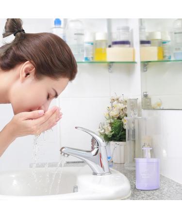 Foam Maker | Face Cleanser Foaming Bottle Bubble Foamer | Ergonomic Pump Facial Cleansing Tool Cleansing Foaming Maker for All Skin Types Purple - Buy Online on SooperMarket.com